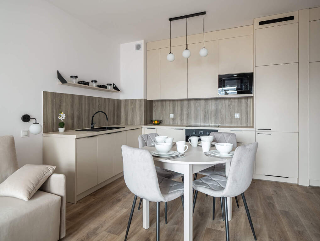 Umeblowane 3 pokoje w nowym budynku